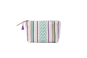 Cristina Cosmetic Pouch Minty Swirl